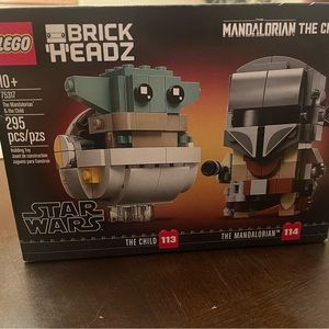 NEW Star Wars Lego Brick Heads